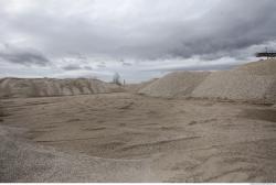 Background Gravel Quarry